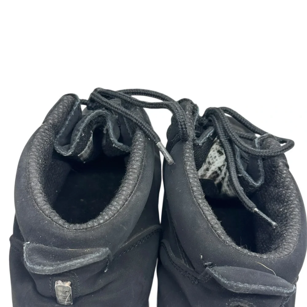 Lugz Men Black Suede Lace‎ Up Ankle Boots MFRGD 002 Size 8